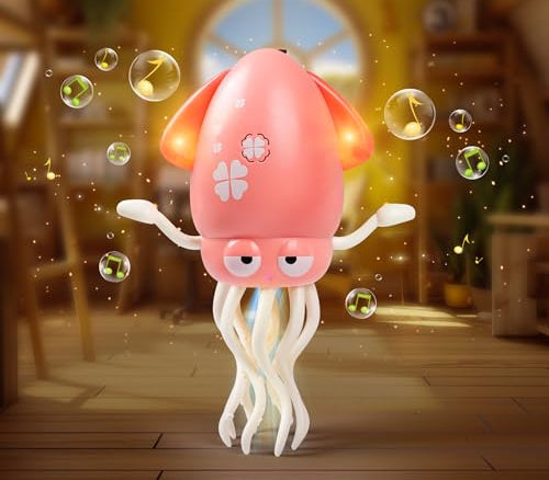 Little bee -Magic Octopus™ – Balla e brilla – Polpo danzante con luci LED